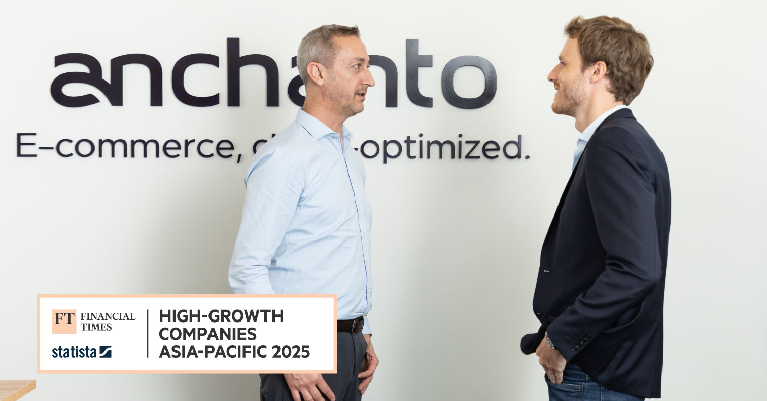 Anchanto recognized among High-Growth Companies in Asia-Pacific